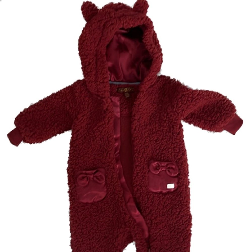 7 for all mankind Sherpa baby coverall